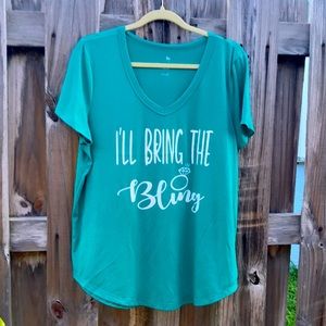 “I’ll Bring the Bling” Bachelorette Tee for Bride